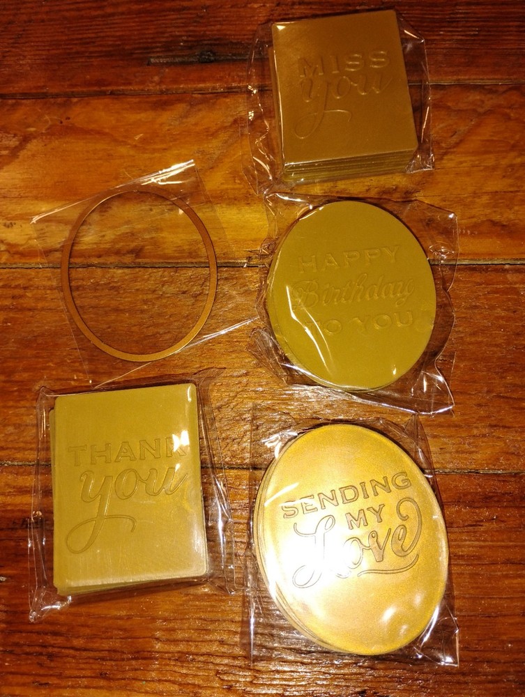 ANNA GRIFFIN Cuttlebug Embossing Frame Folders Sentiments & Dies NEW