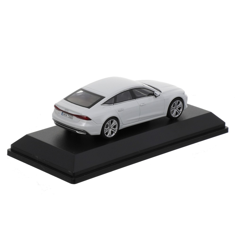 White Audi A7 Sportback 1.43 Car Model