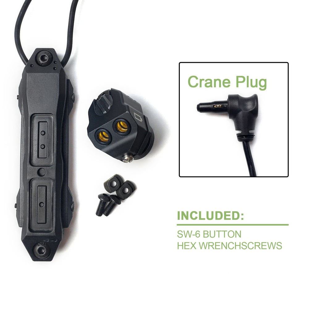 Tactical Augmented Dual Function Pressure Switch For MAWL-C1 Laser Sight Hunting