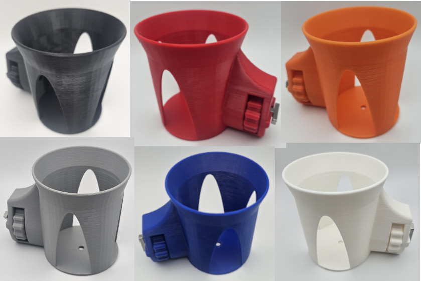90 degree Cup Holder for LUND Sport Track System