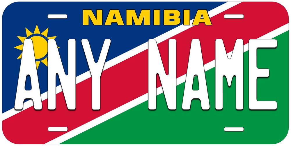 Namibia Flag Any Name Personalized Novelty Car License Plate