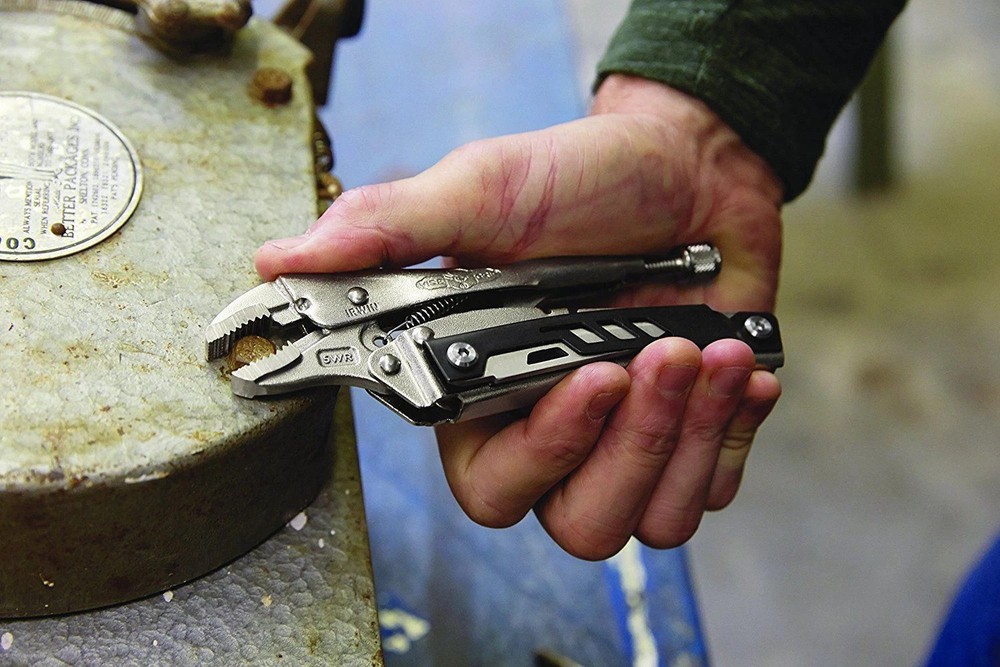 LENOX 1923454 Locking Pliers 5" Alloy Steel Quick-Release Multi-Function