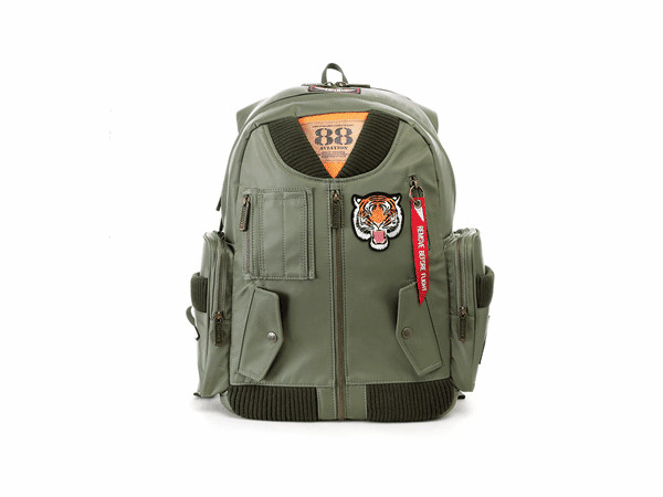 Aviation 88 inspired , Stealth Backpack , Multiple Accessory Pockets.