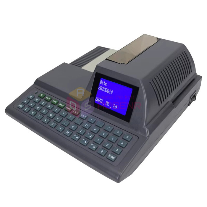 Intelligent Automatic Full-Keyboard Check Printing Printer Cheque Writer