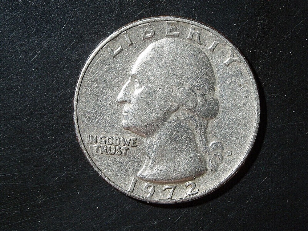 1972-D WASHINGTON QUARTER #17