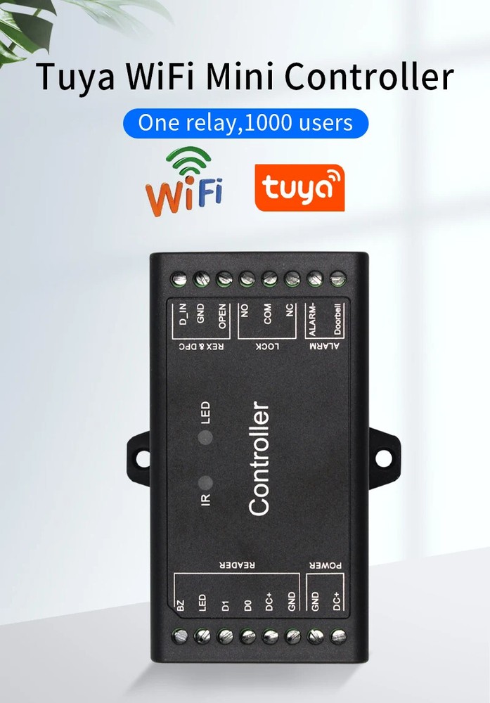 Sboard-II Wifi Network Single Door Access Controller Board Can Data Transferred