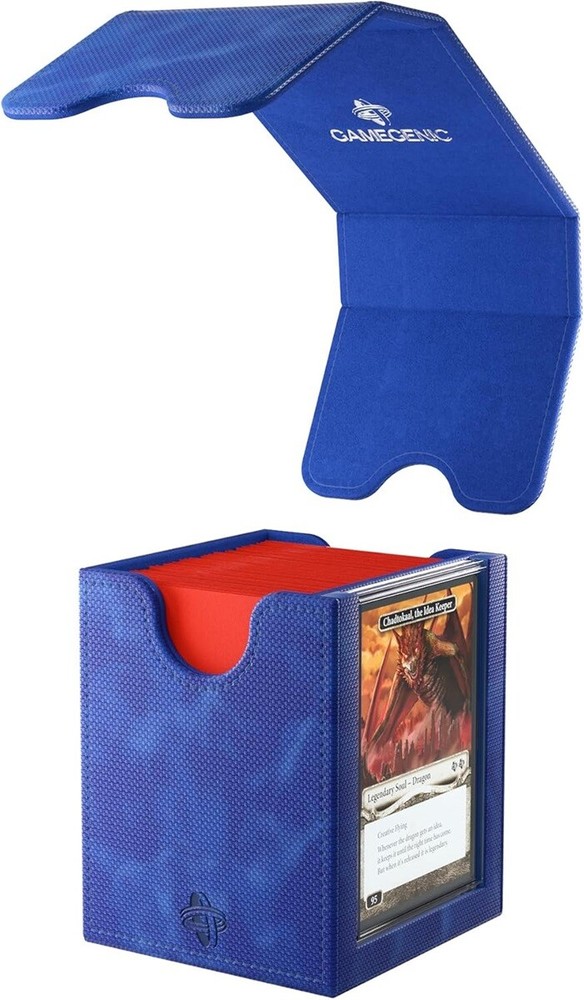 Gamegenic Squire Plus 100+ XL Convertible Deck Box (Blue)