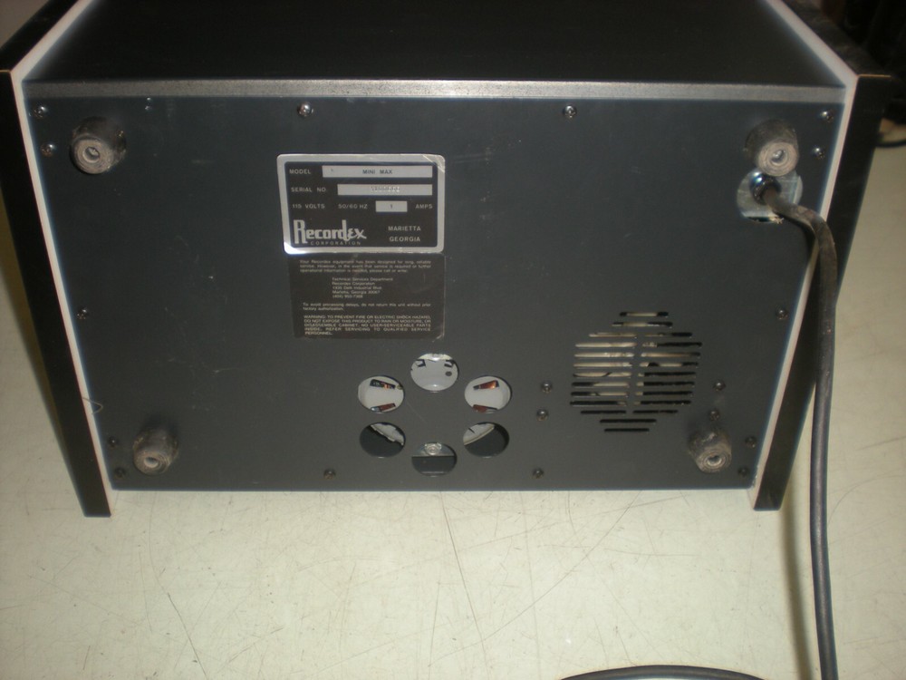 Vintage Recordex Mini Max Cassette Tape Copier - Runs
