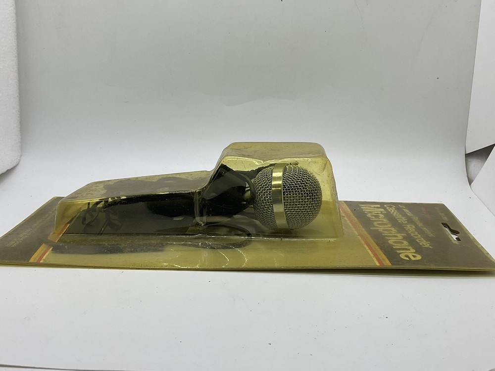 Realistic 33-2001A Dynamic Mike Cassette Recorder Microphone