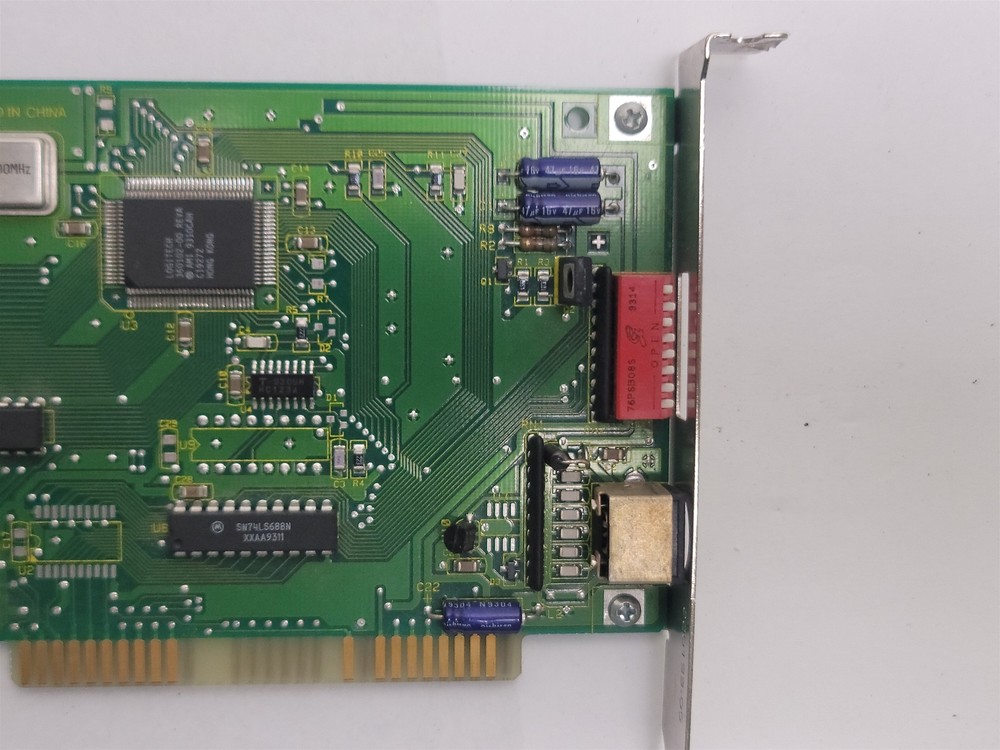 Logitech 270394-00 Scanner Controller Board , ISA , 16-Bit