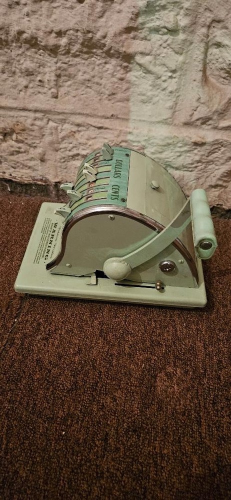 Vintage MCM paymaster x-900 check writer