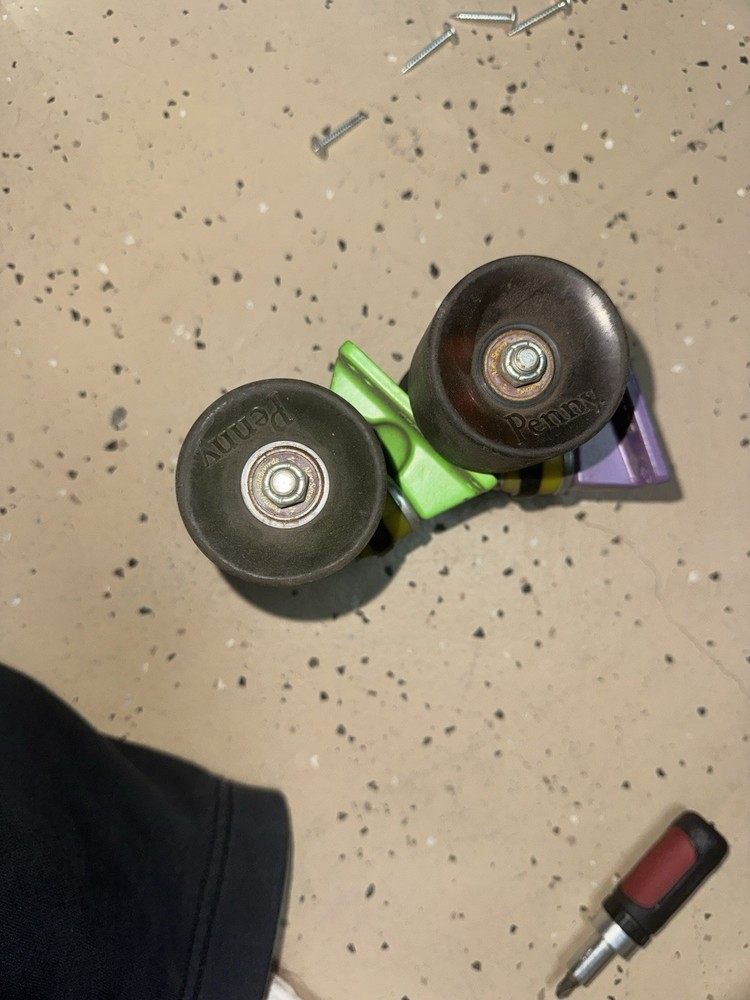 Penny Wheels and Trucks Skateboard