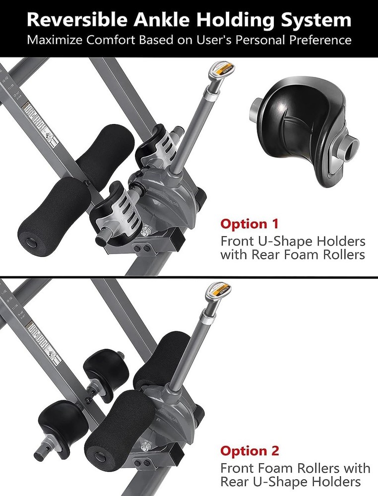 Fitness Inversion Table 300 lb Capacity