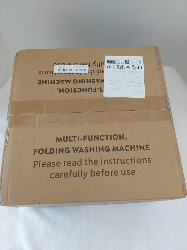 Portable Small And Efficient Multi-Function Folding Washing Machine Purple BNIB!