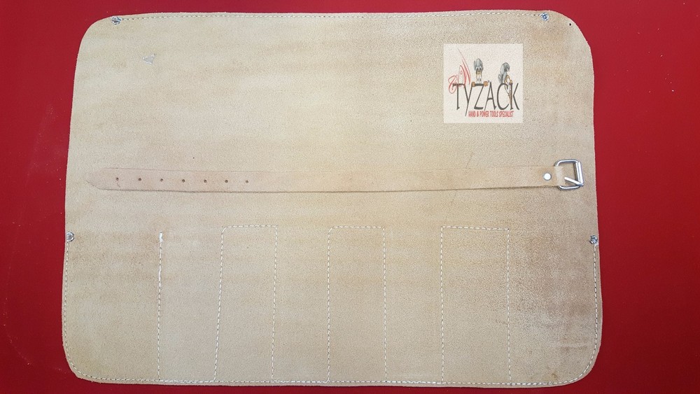 TYZACK Leather Screwdriver Roll 8 Pocket