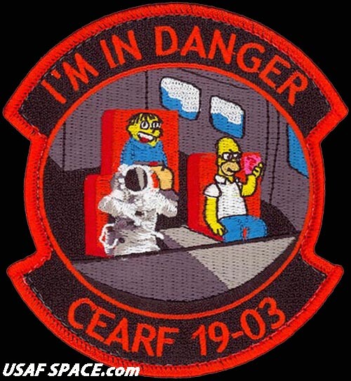 USAF 23RD FLYING TRAINING SQ - AVIATOR ROTARY WING COURSE- I'M IN DANGER -PATCH