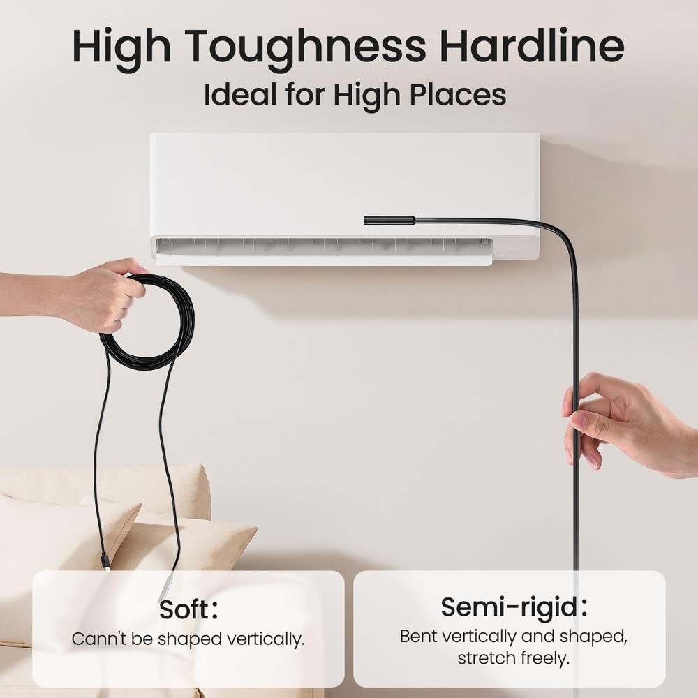 Endoscope Camera with Light, HD Borescope with Dimmable LED, Endoscope Camera...