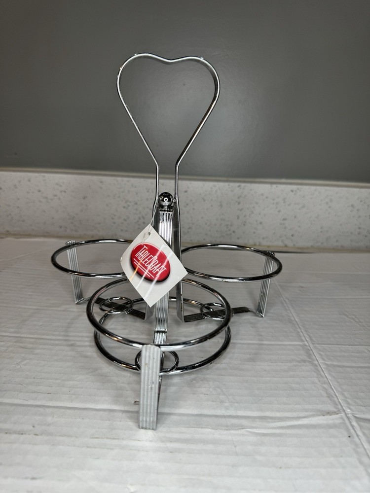 Tablecraft Ring Dispenser Caddy For Diner Or Restaurant, New - Syrup, Condiments