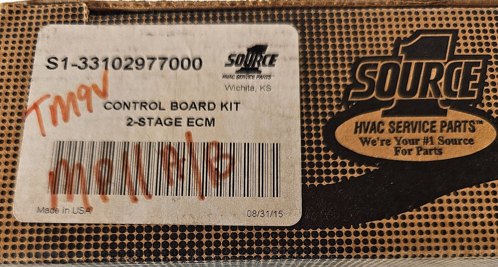 Source 1 S1-33102977000 Ignition Control Board Kit 2-Stage ECM New