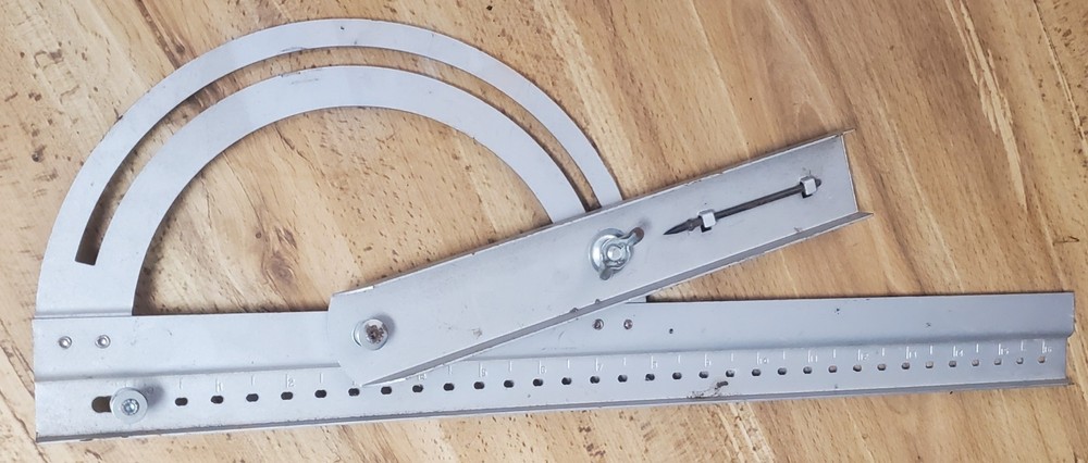 Tool Shop Metal 12" Protractor