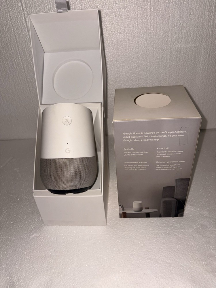 Google Home Smart Assistant - White Slate (US)