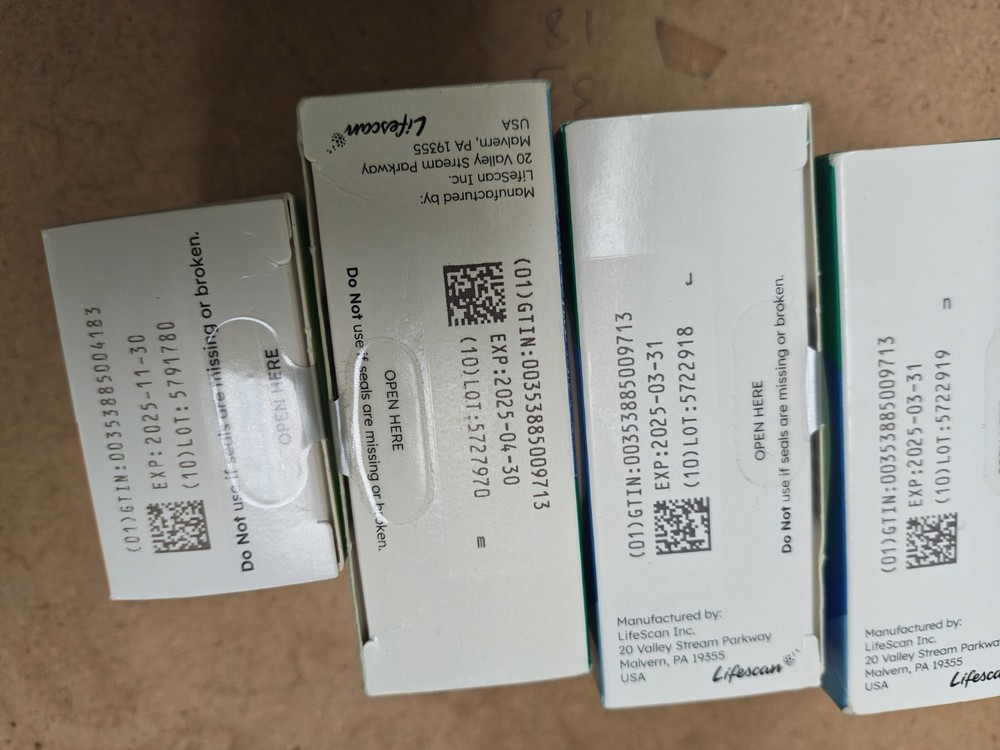 One Touch Ultra 350 Test Strips~Exp~2025