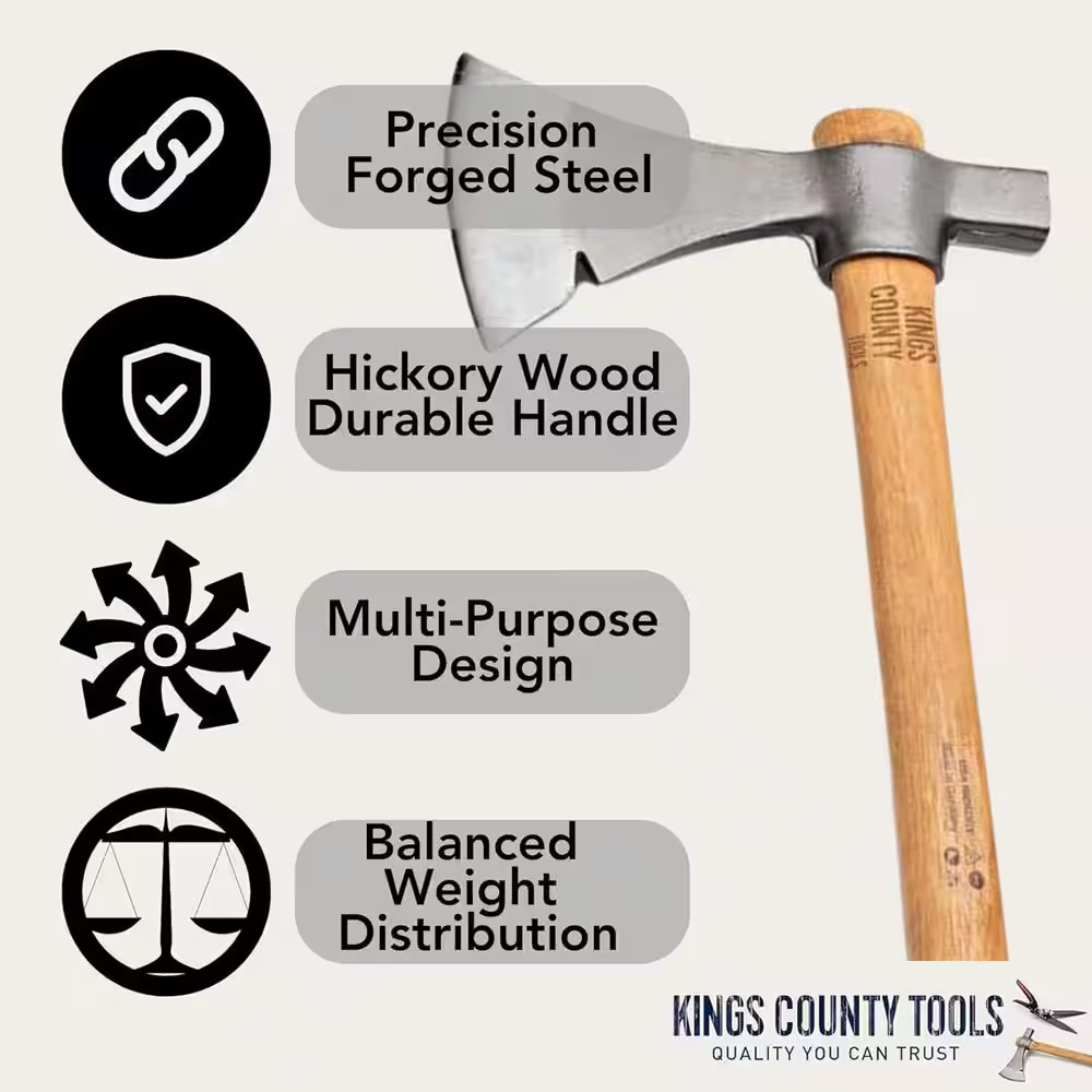 Tomahawk Axe Camping Hatchet with 15 In.