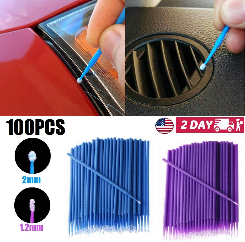 200× Touch Up Paint Micro Brush Clean Accessories Brushes Small Tips Applicator