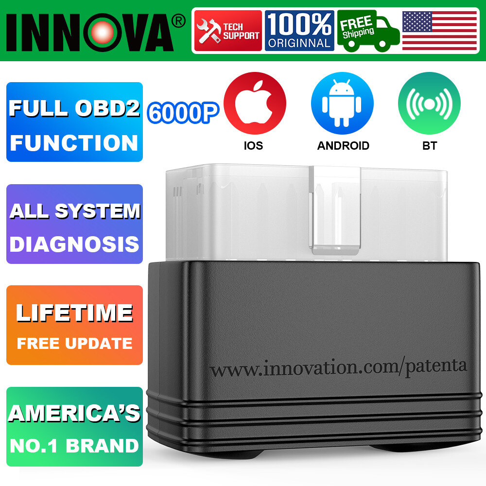 INNOVA 6000 OBD2 Scanner All System Diagnostic TPMS Reset Code Reader For Ford