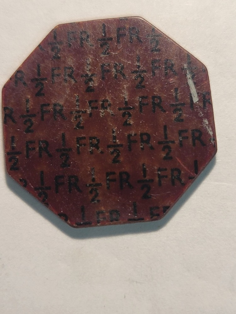 FRENCH WWII BAKELITE TRADE TOKEN   L1423