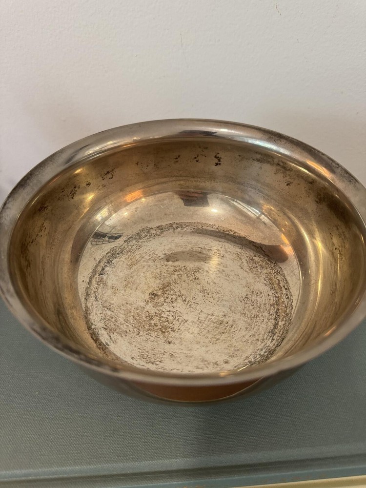 Vintage Silver Plated Pedestal Bowl