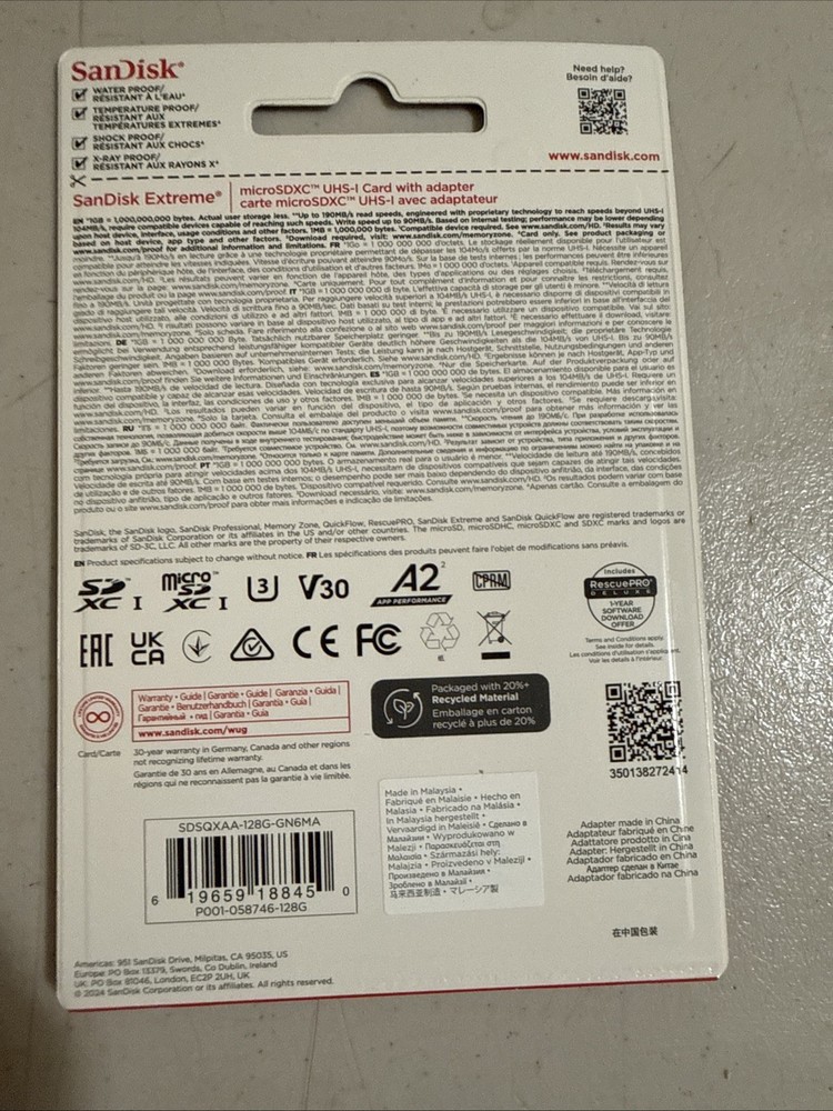 SanDisk Extreme 128GB