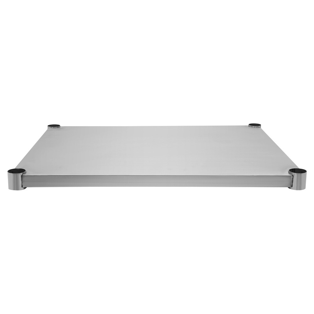 Stainless Steel Table Adjustable Lower Shelf Under Shelf Rectangular Work Table