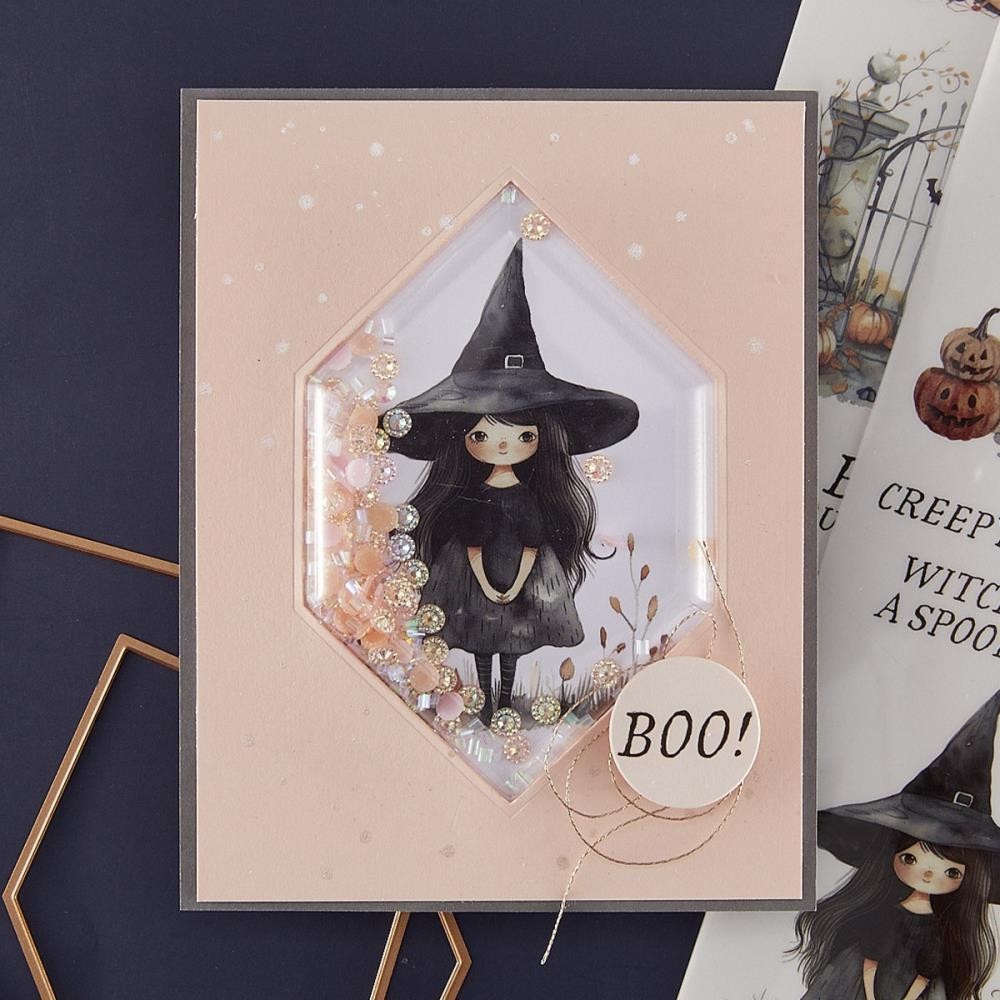 Spellbinders Rub-On Sheets Stay Spooky