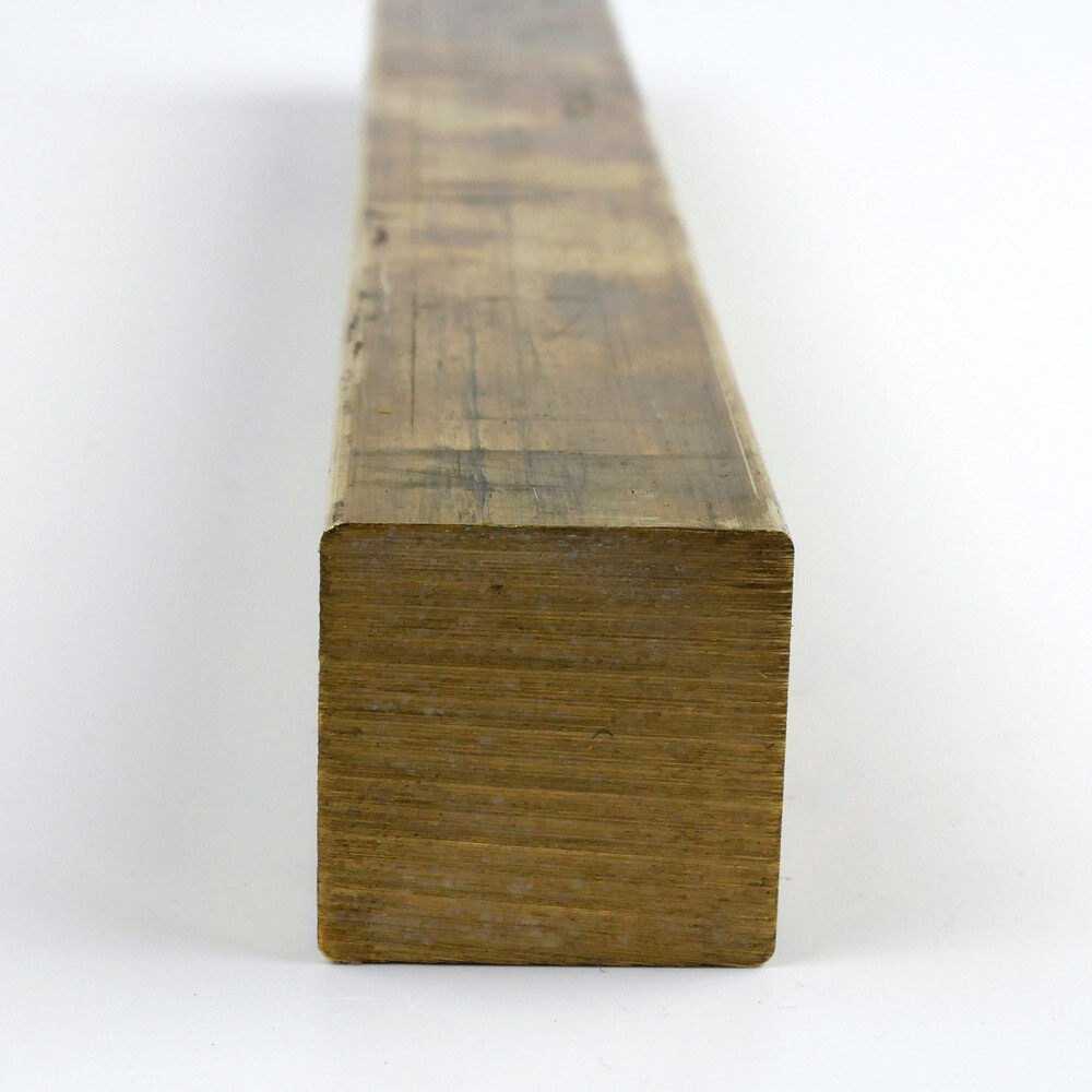 0.75" Brass Square Bar 360-H02 Extruded : 36.0"