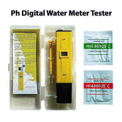 TDS PH meter digital water testers High Accuracy Pen Type LCD Backlit Pocket