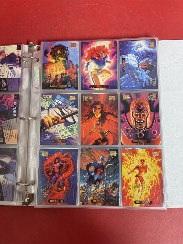 1994 Marvel Masterpiece SP ED Lot 232 Card