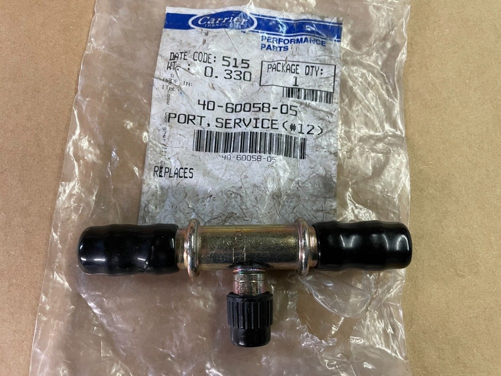 Carrier Port Service Fitting 40-60058-05