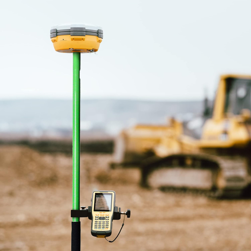 2 M Two-Piece GPS Rover Rod (Green)