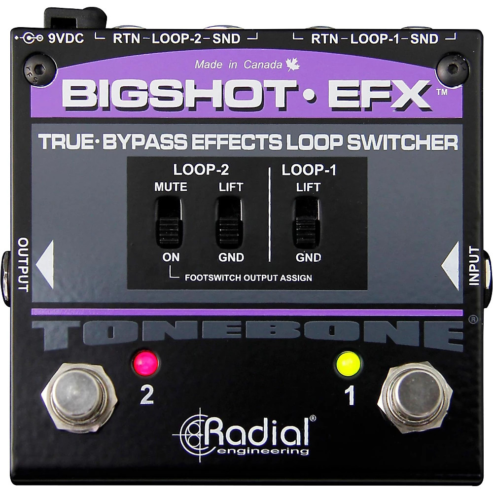 Radial Engineering Big Shot Effects Loop Switcher Pedal