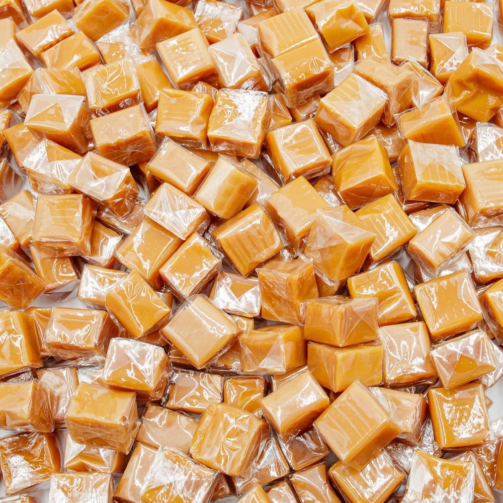 Classic Caramel Squares - Individually Wrapped - Fresh Bulk Candy- Choose Sizes