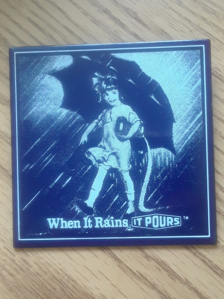 Vintage Morton's Salt Fridge Magnet