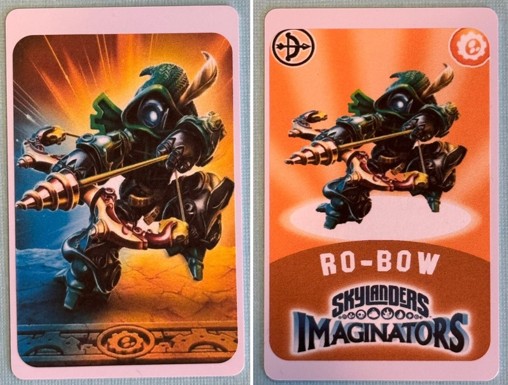 Skylanders Imaginators Flare Wolf NFC Card