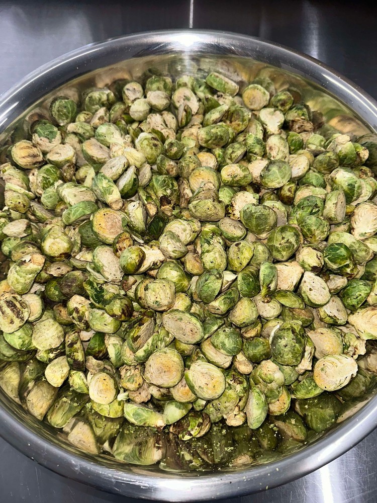 Freeze-Dried Brussel Sprouts - Halved & Roasted