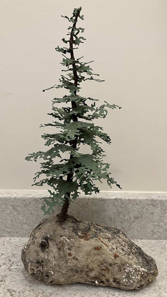 Metal Tree Sculpture