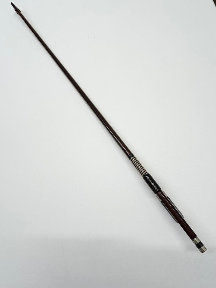 Antique Old Vintage Cello 7/8 Bow Pernambuco Germany (Branded)