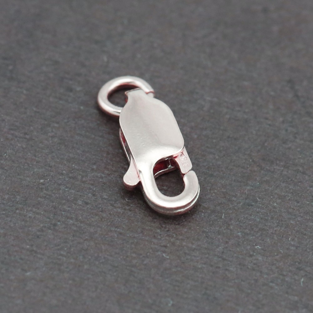 Genuine 9CT Solid Rose Gold Parrot Clasp 8mm Italy Made