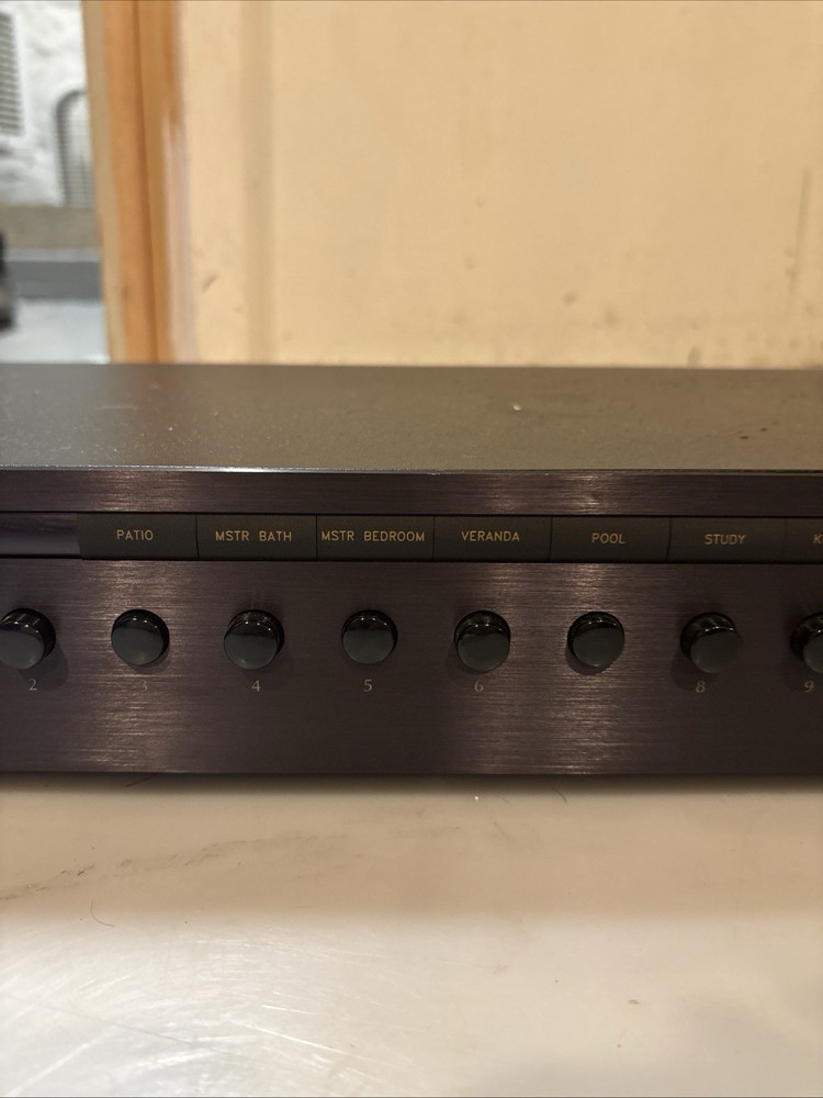 Russound PRO-10 Black Speaker Selector with Low Frequency Protection Circuit