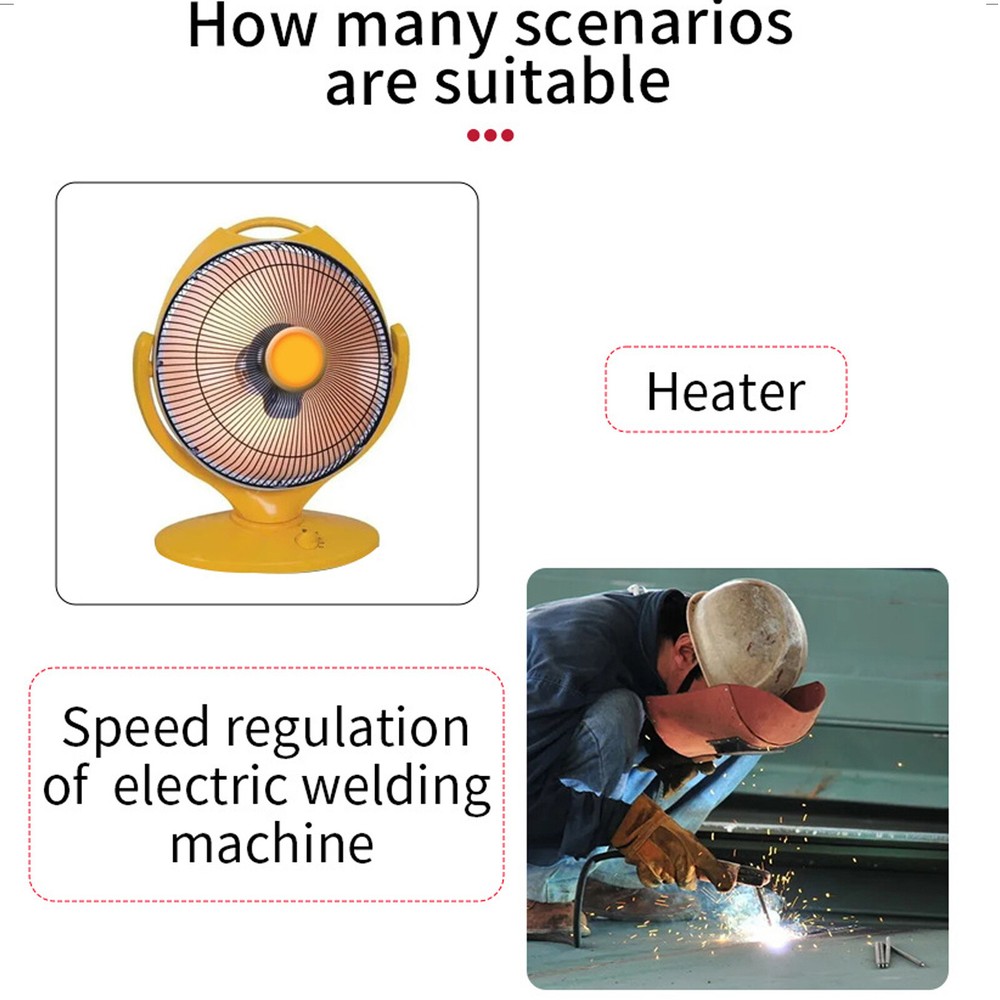 AC 120V~220V 4000W 15A Motor Variable Speed Controller Volt Regulator Dimmer