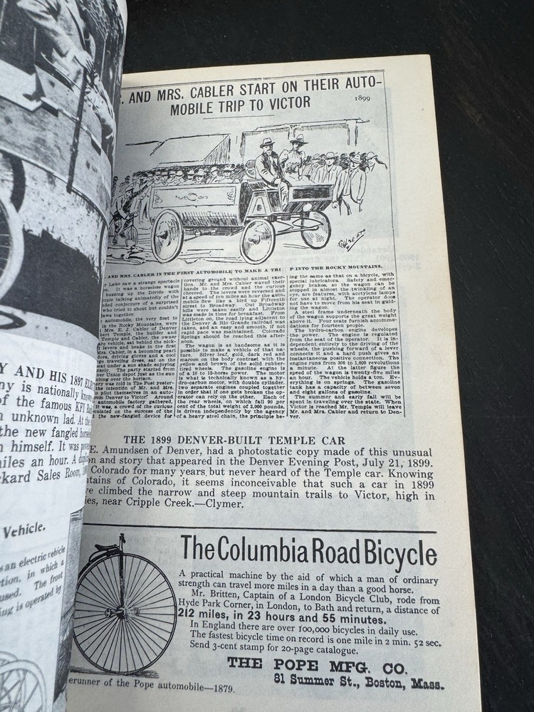 Floyd Clymers Historical Motor Scrapbook Number Three